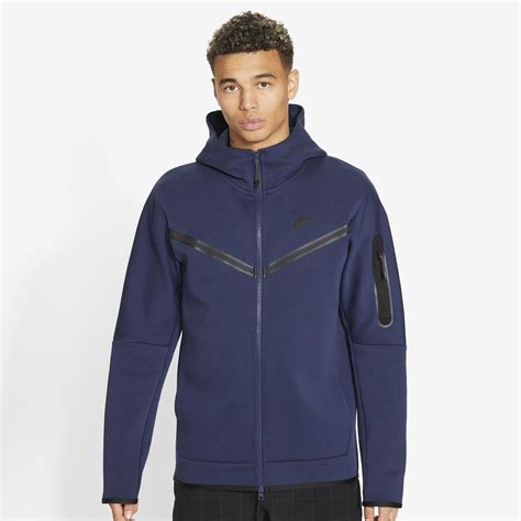 nike tech fleece weiß blau|navy blue tech fleece hoodie.